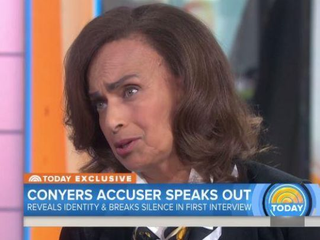Marion Brown discusses her sexual misconduct accusation against Rep. John Conyers, D-Mich., on NBC’s “Today” show.